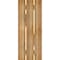 Ekena Millwork Spaced Board-n-Batten Shutters w/Z-Bar, Rough Sawn Western Red Cedar, 17 1/8W x 43H, PR RBS06Z17X043RWR - alternate 5